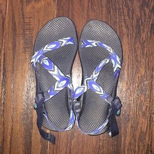 Peacock Colored Chacos